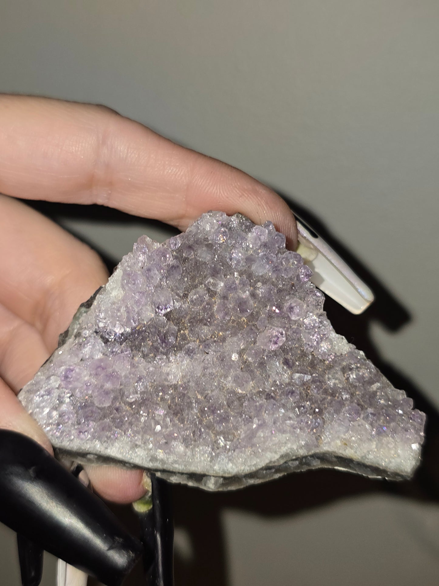 Small Raw Amethyst Cluster | Intuition, Peace & Spiritual Growth
