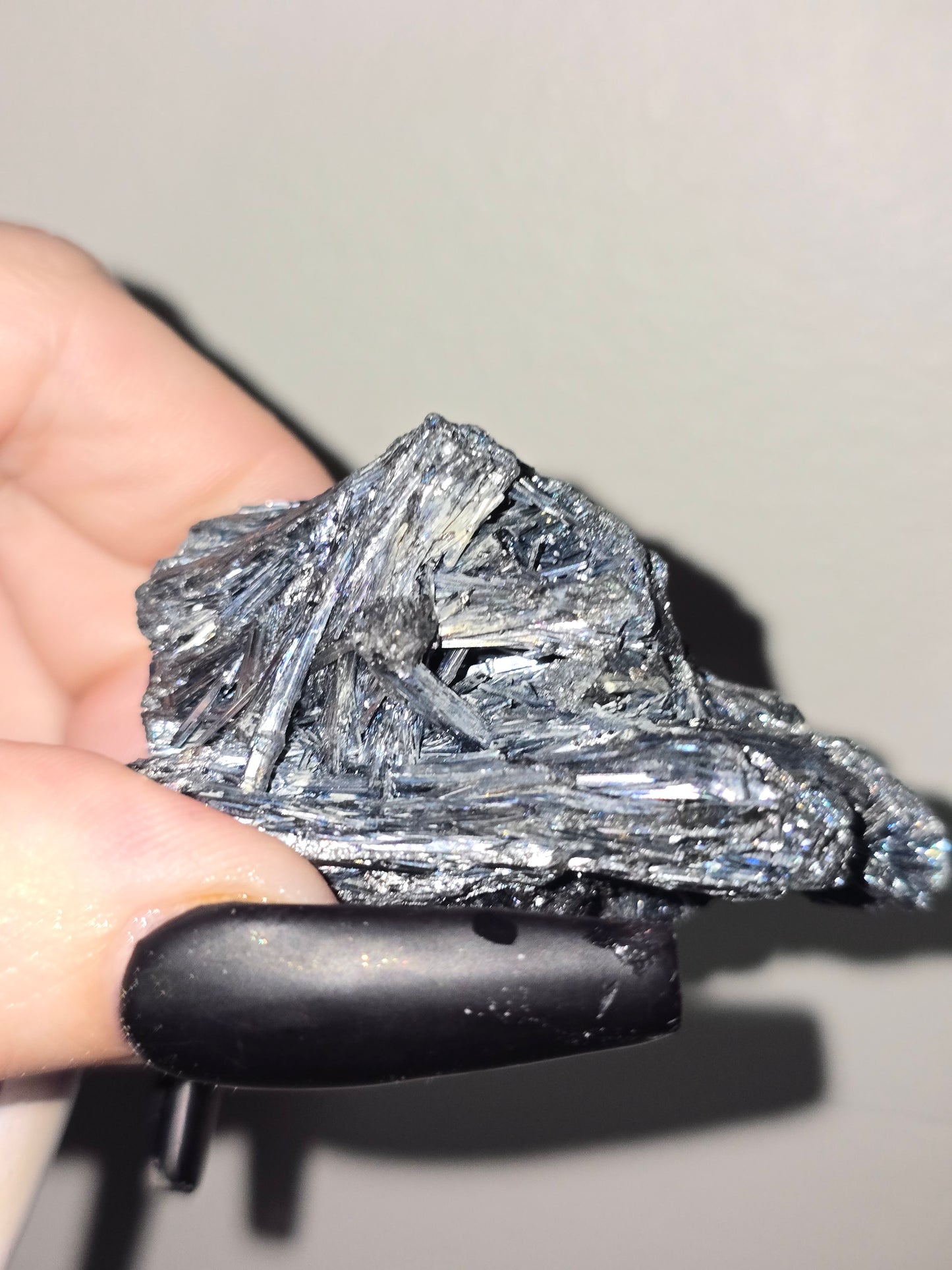 Raw Stibnite Specimen | Manifestation, Transformation & Spiritual Growth