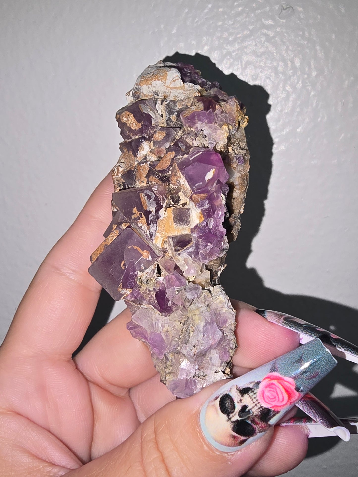 Pink Fluorite Specimen