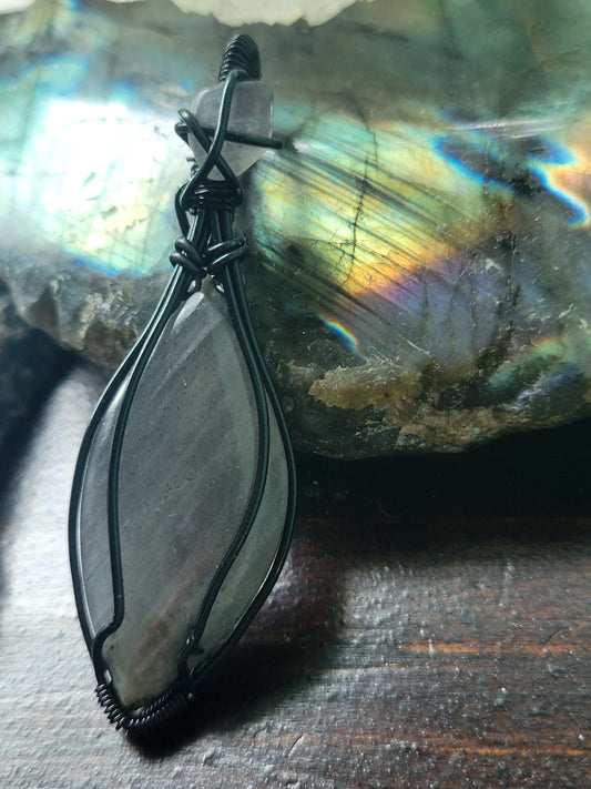 LabradoriteWrapped Pendant