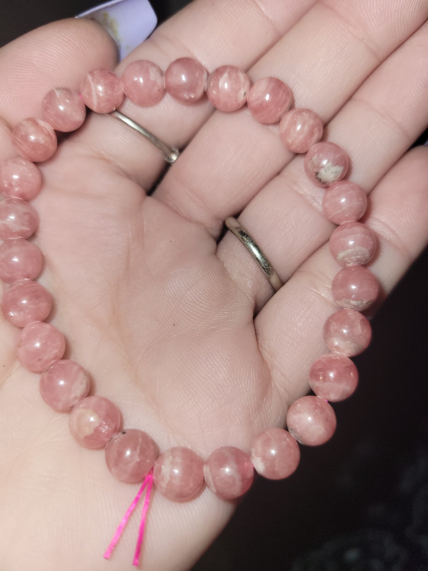 Rhodochrosite Bracelete