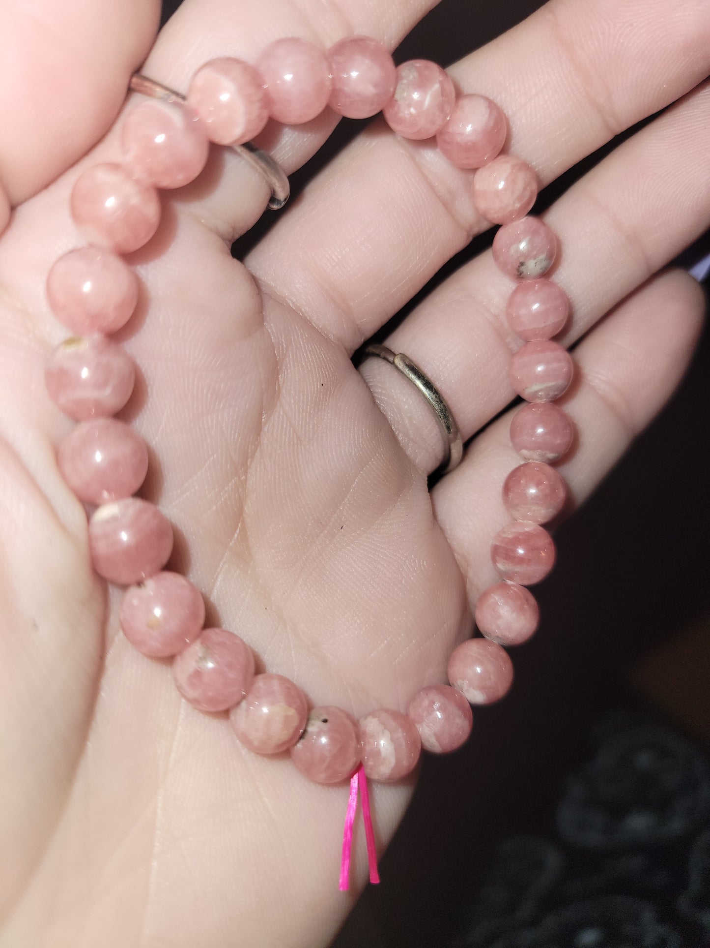 Rhodochrosite Bracelete