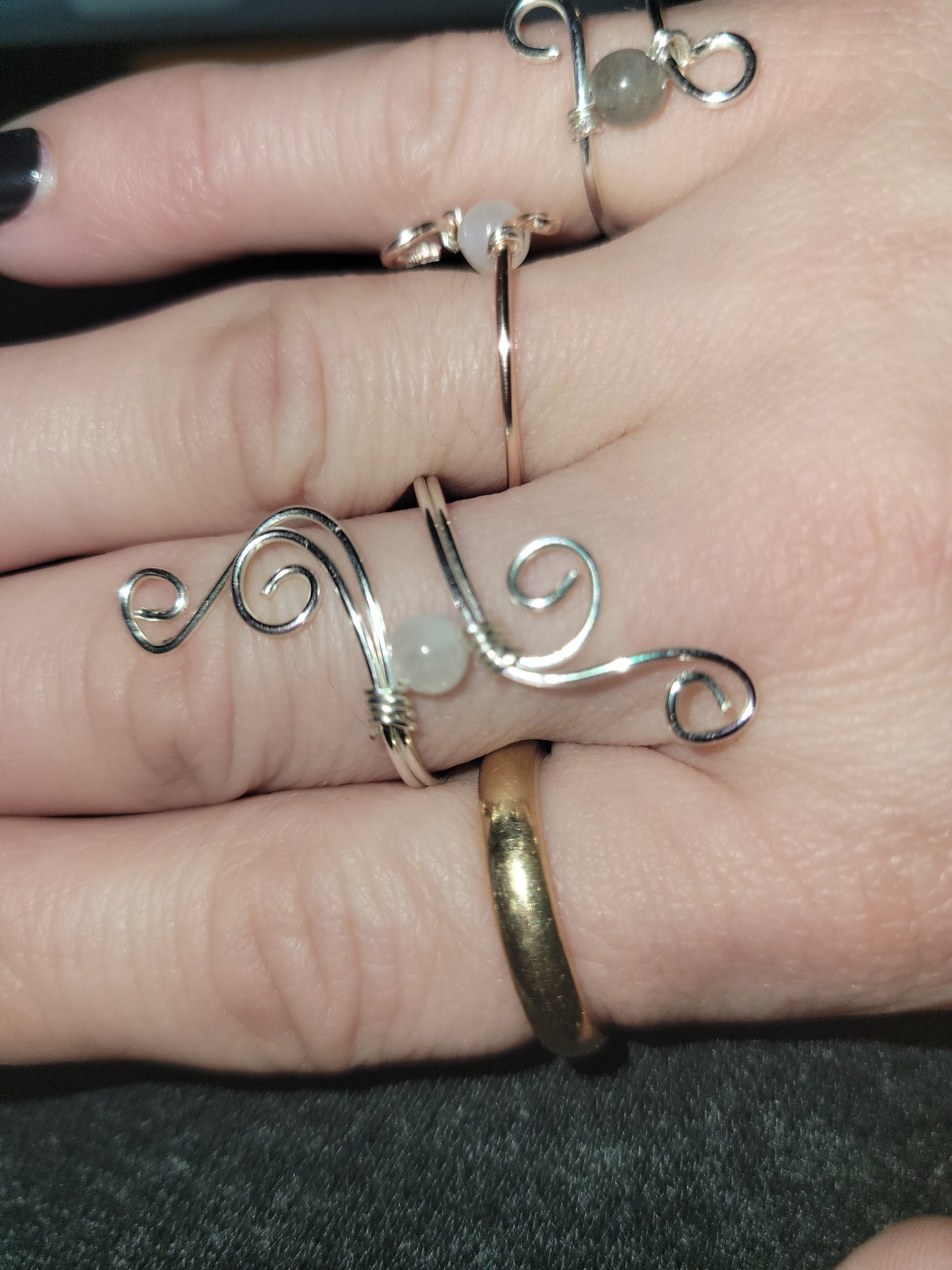 Custom Swirl Ring