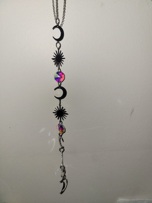 Sun catcher star moon