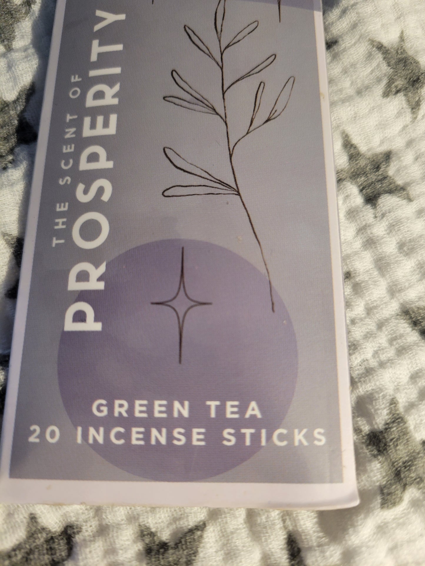 Incense Prosperity/Green Tea