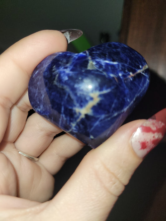 Sodalite Heart