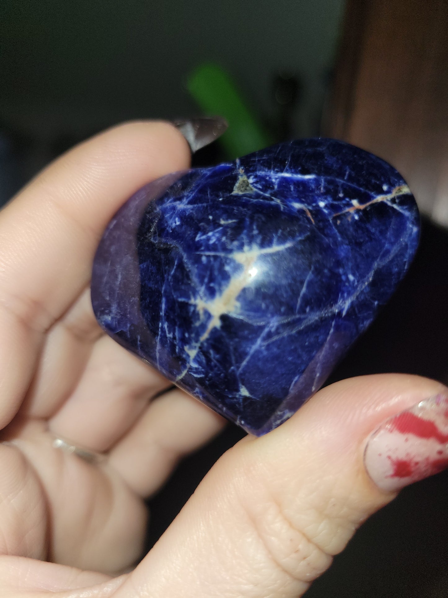 Sodalite Heart