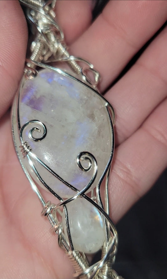 Moonstone Statement Piece | Divine Feminine Crystal Jewelry